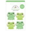 Doodlebug Hoppy To See You 3D Stickers Doodle-Pops 8782 -Simon Says Stamp Doodlebug Hoppy to See You 3D Stickers Doodle Pops 8782