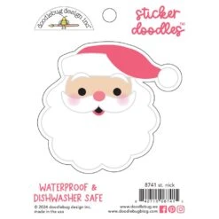 Doodlebug St. Nick Sticker Doodle 8741