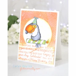 Simon Says Stamp Embossing Folder Dotted Spiral Sf477 STAMPtember -Simon Says Stamp Dotted Spiral Folder CD2