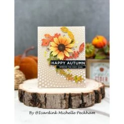 Simon Says Stamp Embossing Folder Dotted Spiral Sf477 STAMPtember -Simon Says Stamp Dotted Spiral folder MPE2