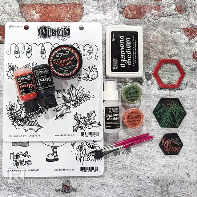 Ranger Dylusions Island Parrot Dyamond Dust Dym83801* 7 Ranger Dylusions Island Parrot Dyamond Dust Dym83801* - Image 5