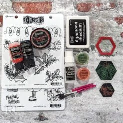 Ranger Dylusions Postbox Red Dyamond Dust Dym83856* -Simon Says Stamp Dylusions Dyamond Rockin Ornament by Denise Lush beautyimage 5eea7f68 0060 4f9d 9f2d ef5991ddd970