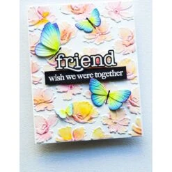 Memory Box Anemone Drift 3D Embossing Folder And Dies Ef1041 -Simon Says Stamp EF1041copy