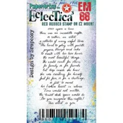 Paper Artsy Eclectica3 Scrapcosy Mini Cling Stamp Em88