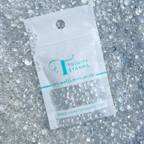 Trinity Stamps Silver Twinkle Rhinestones Embellishment Mix Emb-0015 4 Trinity Stamps Silver Twinkle Rhinestones Embellishment Mix Emb-0015 - Image 2