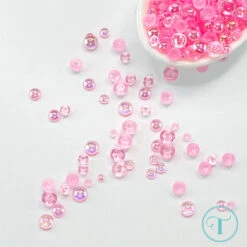 Trinity Stamps Candy Pink Bubbles Embellishment Mix Emb-0062* 7 Trinity Stamps Candy Pink Bubbles Embellishment Mix Emb-0062* -Simon Says Stamp EMB 0062 CandyPinkBubbles3 Nov2023
