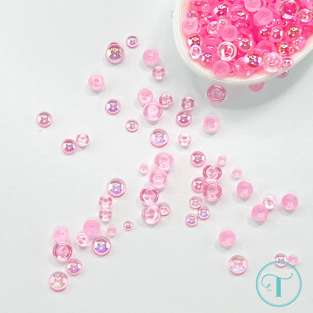 Trinity Stamps Candy Pink Bubbles Embellishment Mix Emb-0062* 5 Trinity Stamps Candy Pink Bubbles Embellishment Mix Emb-0062* - Image 3