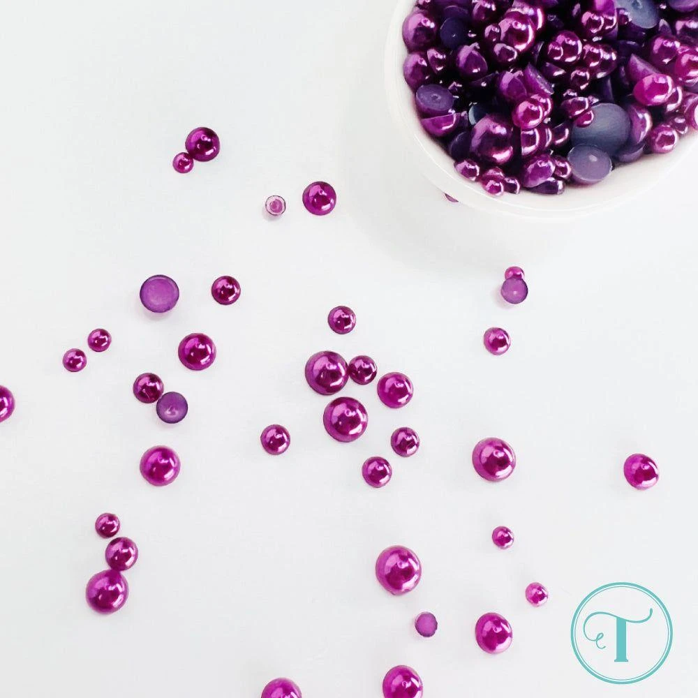 Trinity Stamps Boysenberry Baubles Embellishment Mix Emb-0093 5 Trinity Stamps Boysenberry Baubles Embellishment Mix Emb-0093 - Image 3