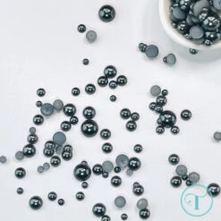 Trinity Stamps Black Pearl Baubles Embellishment Mix Emb-0096 7 Trinity Stamps Black Pearl Baubles Embellishment Mix Emb-0096 -Simon Says Stamp EMB 0096 BlackPearlBaubles3 Nov2023