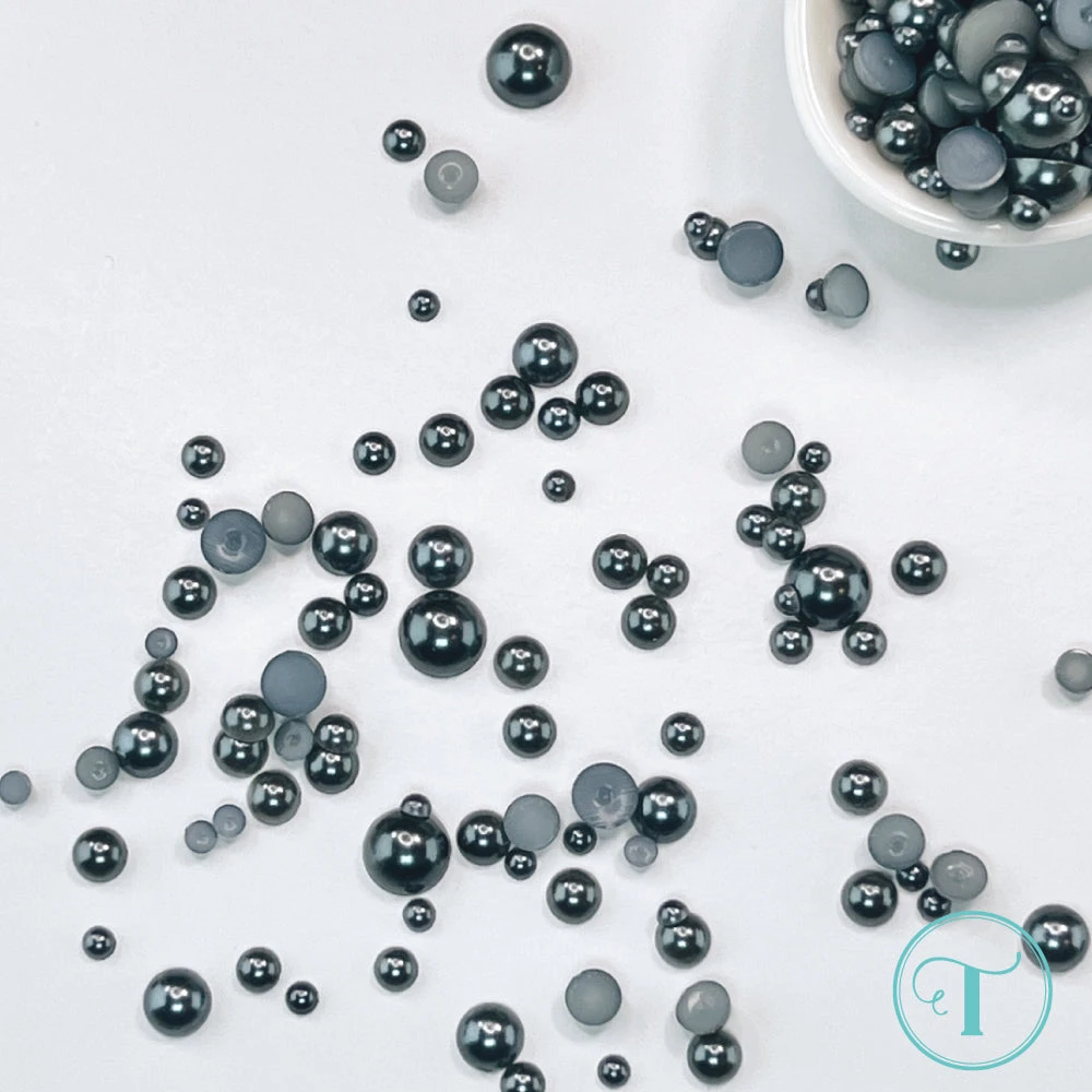 Trinity Stamps Black Pearl Baubles Embellishment Mix Emb-0096 5 Trinity Stamps Black Pearl Baubles Embellishment Mix Emb-0096 - Image 3
