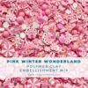 Trinity Stamps Pink Winter Wonderland Shaker Embellishment Mix Emb-0102 -Simon Says Stamp EMB 0102 PinkWinterWonderlandShakerMix Nov2023
