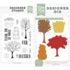 Echo Park Fall Trees Stamps And Dies Bundle -Simon Says Stamp Echo Park Fall Trees Stamps And Dies Bundle