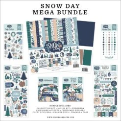 Echo Park Snow Day 12 X 12 Mega Bundle Sd469050