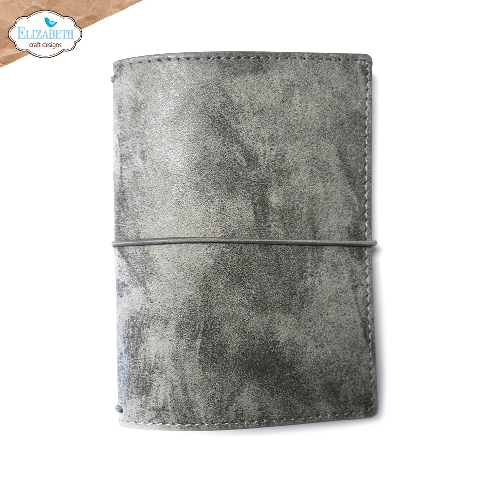 Elizabeth Craft Designs Stonewashed Grey Passport Art Journal Aj08 3 Elizabeth Craft Designs Stonewashed Grey Passport Art Journal Aj08