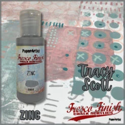 Paper Artsy Fresco Finish Zinc Chalk Acrylic Paint Ff235