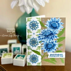 Simon Says Stamp Embossing Folder And Cutting Dies Fresh Blooms Sfd392 Cheering For You -Simon Says Stamp Fresh Blooms folder BO