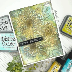 Simon Says Stamp Embossing Folder And Cutting Dies Fresh Blooms Sfd392 Cheering For You -Simon Says Stamp Fresh Blooms folder NV