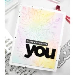Simon Says Stamp Embossing Folder And Cutting Dies Fresh Blooms Sfd392 Cheering For You -Simon Says Stamp Fresh Blooms folder TW