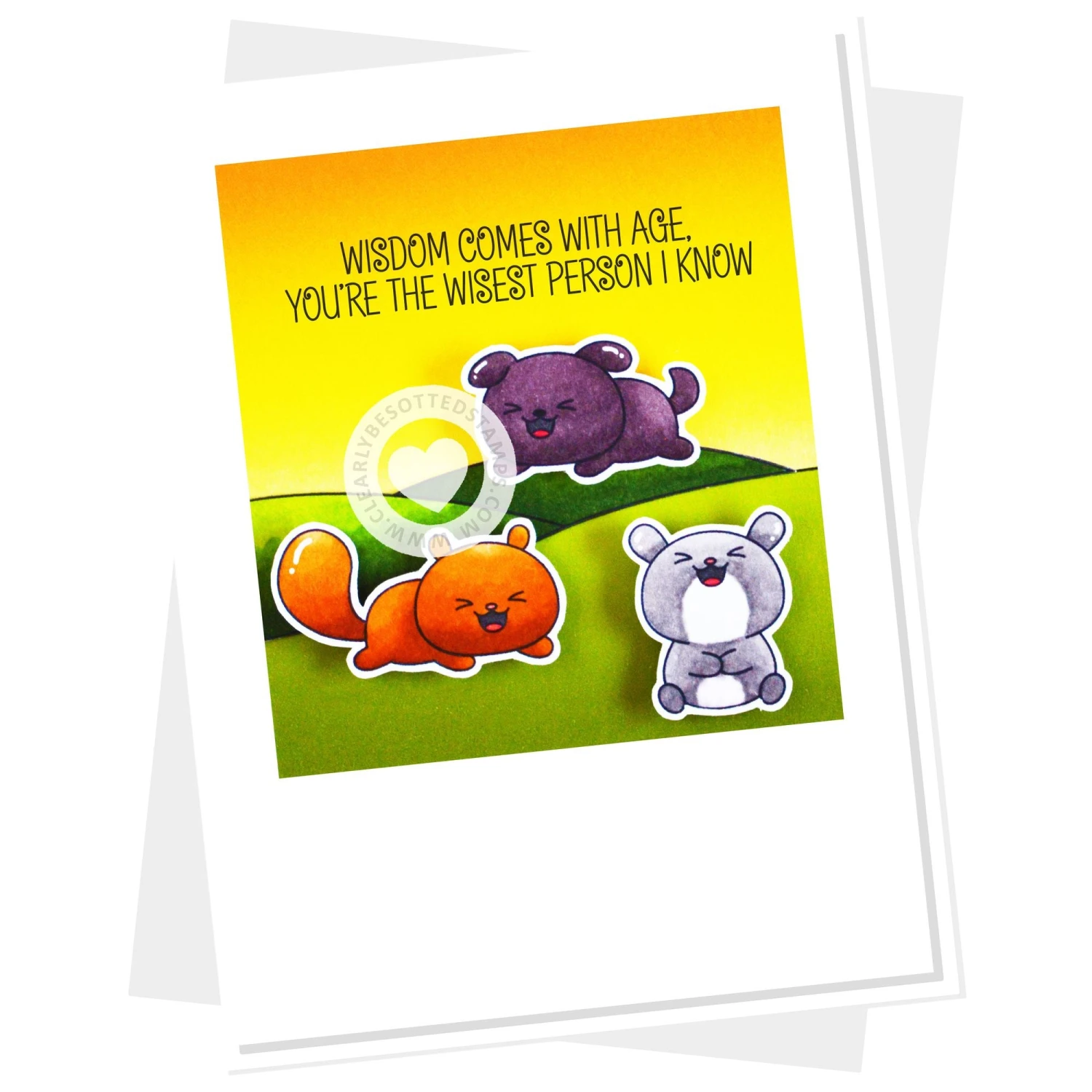 Clearly Besotted Funny Friends Clear Stamps 6 Clearly Besotted Funny Friends Clear Stamps - Image 4