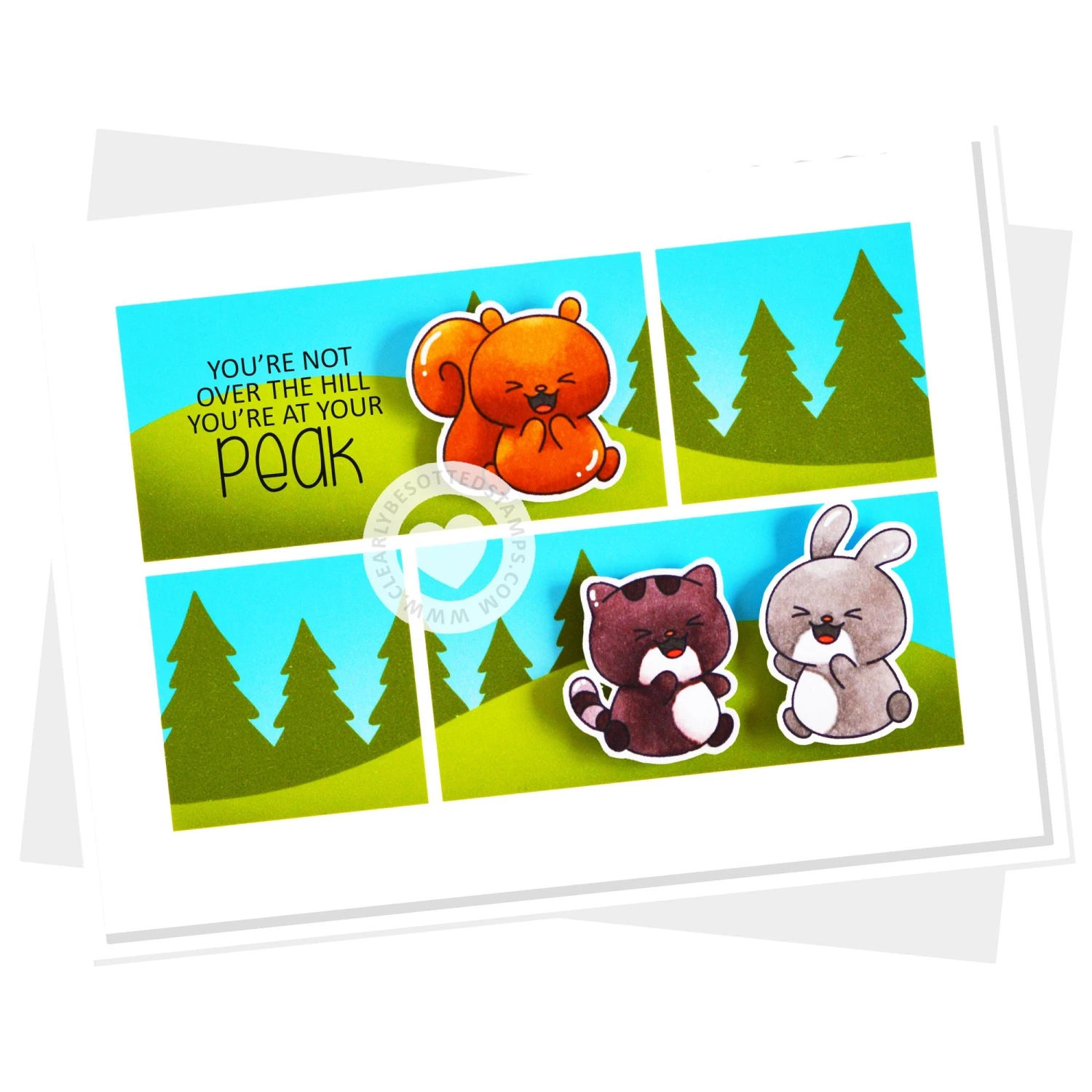 Clearly Besotted Funny Friends Clear Stamps 4 Clearly Besotted Funny Friends Clear Stamps - Image 2