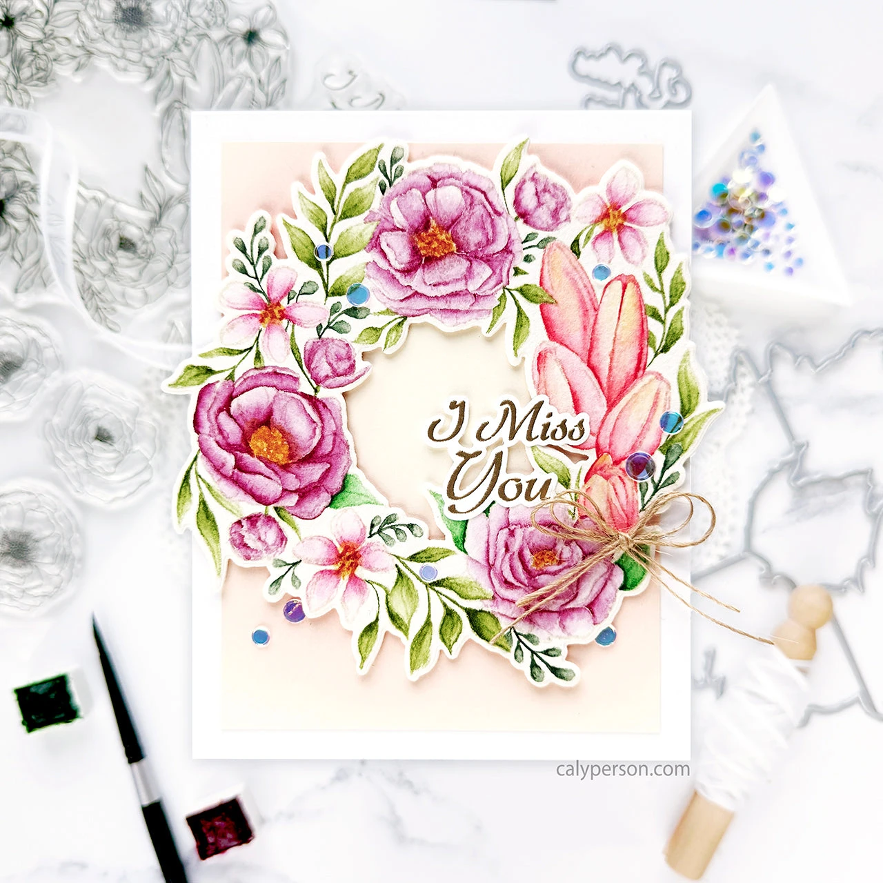 Gina K Designs Bouquet Frame Stamps Hs65 4 Gina K Designs Bouquet Frame Stamps Hs65 - Image 2