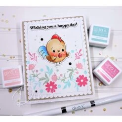 Gina K Designs Feathered Friends Stamps Dg12 -Simon Says Stamp Gina K Designs Feathered Friends Stamps dg12 happy day