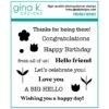 Gina K Designs Friendly Wishes Stamps Gkd265 -Simon Says Stamp Gina K Designs Friendly Wishes Stamps gkd265