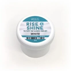 Gina K Designs White Rise And Shine Stencil Paste Rsp3