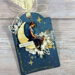 Stamperia Create Happiness Secret Diary Colored Wooden Shape A5 Klsp158* -Simon Says Stamp GirlonthemoonTag 1 baf39a70 8d4a 4588 8247 d6af01cd792d