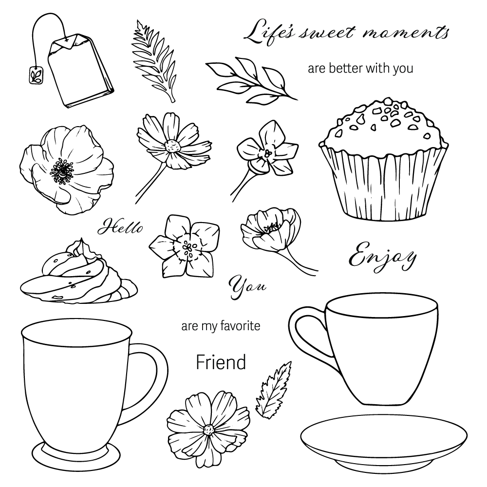 Honey Bee Life's Sweet Moments Clear Stamps And Dies Bundle 8 Honey Bee Life's Sweet Moments Clear Stamps And Dies Bundle - Image 6