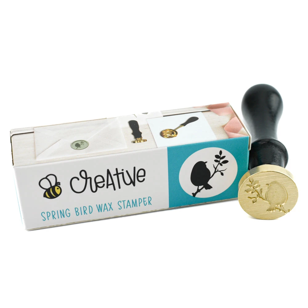Honey Bee Spring Bird Wax Stamper Hbtl-ws-brd* 3 Honey Bee Spring Bird Wax Stamper Hbtl-ws-brd*