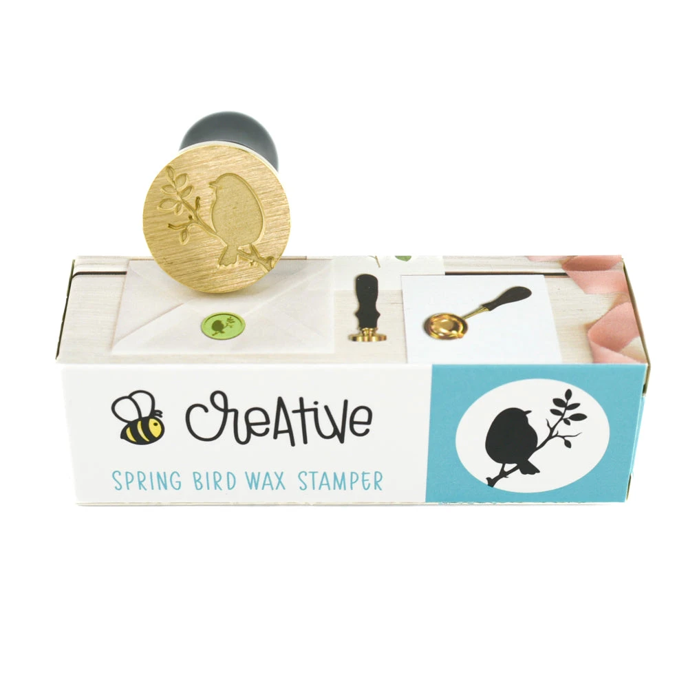 Honey Bee Spring Bird Wax Stamper Hbtl-ws-brd* 4 Honey Bee Spring Bird Wax Stamper Hbtl-ws-brd* - Image 2
