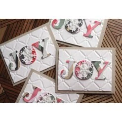 Honey Bee Pinstripes And Polka Dots Holiday 6 X 8.5 Paper Pad Hbpa-049 -Simon Says Stamp HCS23 day16 3