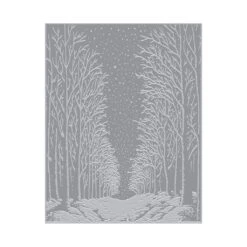 Hero Arts Snowy Night Press Plate And Foil Plate Hp101