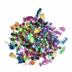 Sweet November Stamps Halloween Treats Sequin Mixes Snssqhw01