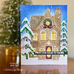 Simon Says Stamp Embossing Folder Halloween House Sf433 -Simon Says Stamp Halloween House die BO 3d1771f8 3037 4694 8da2 6e0b1fbc3735