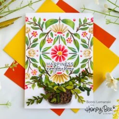 Honey Bee Folk Art Daisy Stencil Set Of 4 Hbsl-121* -Simon Says Stamp Happiness 0 2048x2048 1