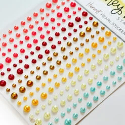 Honey Bee Harvest Pearl Stickers Hbgs-prl12 -Simon Says Stamp Harvest Pearl Stickers 2