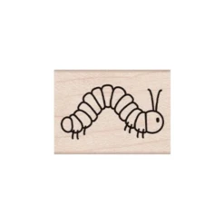 Hero Arts Mounted Rubber Stamp Inchworm A6496*