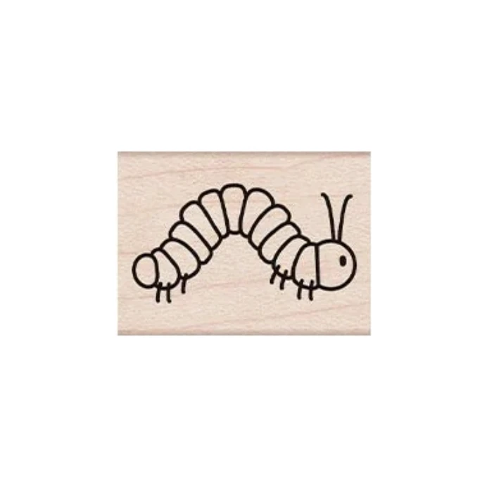 Hero Arts Mounted Rubber Stamp Inchworm A6496* 3 Hero Arts Mounted Rubber Stamp Inchworm A6496*