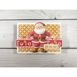 Stamperia Candy Christmas Junk Journal Kit Sbjk01 -Simon Says Stamp Hohoho popupcard 1