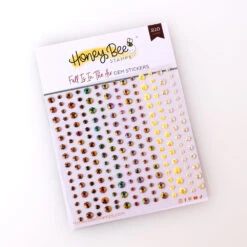 Honey Bee Fall Is In The Air Gem Stickers Hbgs-050