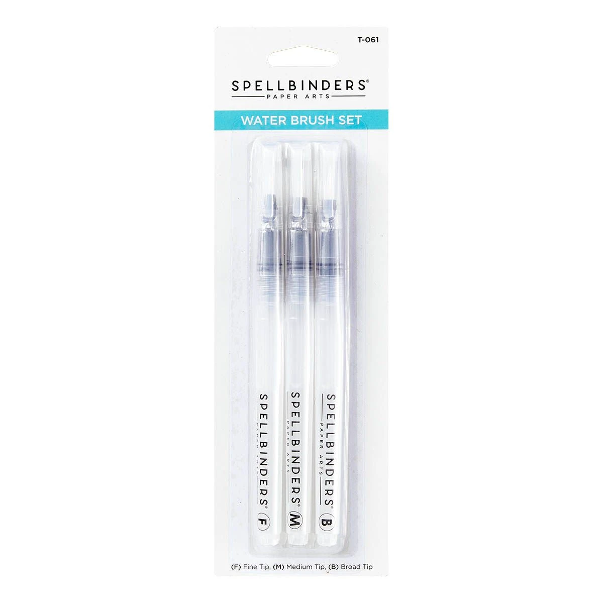 Spellbinders Water Brush Set 3 Pack T-061 4 Spellbinders Water Brush Set 3 Pack T-061 - Image 2