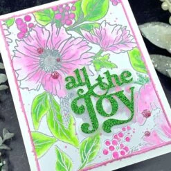 Pinkfresh Studio Blossom Glitter Drops Pf102es -Simon Says Stamp IMG 3246
