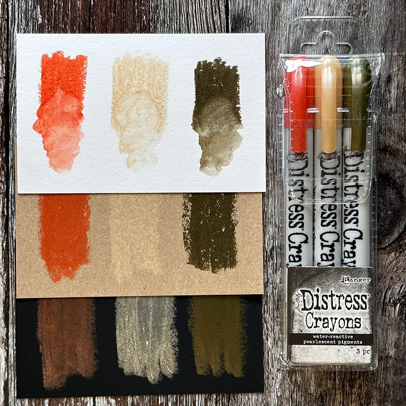 Ranger Tim Holtz Distress Pearl Mica Crayons Set 5 Tshk84341 4 Ranger Tim Holtz Distress Pearl Mica Crayons Set 5 Tshk84341 - Image 2