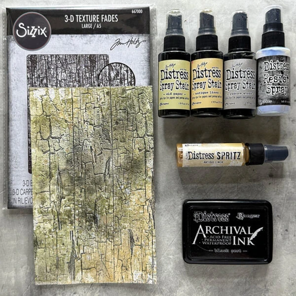 Tim Holtz Distress Spray Stain Old Paper Ranger TSS42365 10 Tim Holtz Distress Spray Stain Old Paper Ranger TSS42365 - Image 8