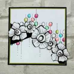 Paper Artsy JoFY Mini 73 Cling Stamp Jm73 -Simon Says Stamp Jm73 JOFY2a