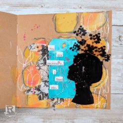 Dina Wakley Ranger Malachite 1oz Media Acrylic Paint Mdq85508 -Simon Says Stamp Journaling with Dina Wakley MEdia by Laura Dame beautyimage 74be8024 b524 4f25 beec b1d92d91d8f6