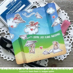 Lawn Fawn Just Plane Awesome Clear Stamps Lf3130 -Simon Says Stamp JustPlaneAwesome JustPlaneAwesomeAddOn MeganQuinn2