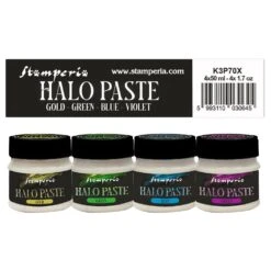 Stamperia Halo Paste 4 Color Kit K3p70x